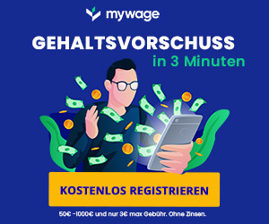 Mywage Gehaltsvorschuss